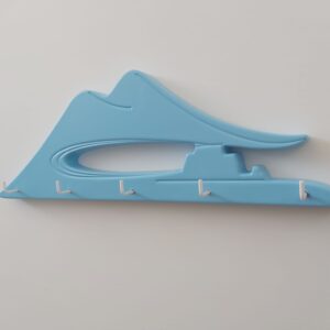portachiavi in legno vesuvio design made in italy
