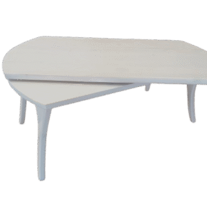 tavolino rialzato girevole in legno artigianale –eleganza e funzionalità made in italy