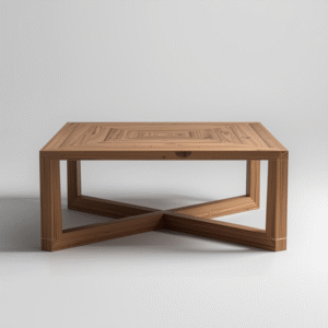 tavolo in legno massello dal design contemporaneo – artigianale e made in italy